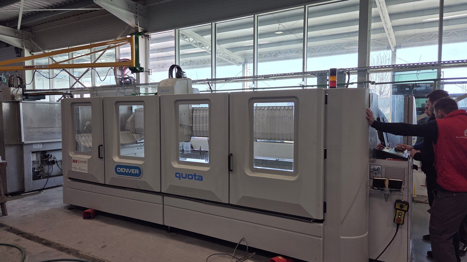 CNC obradni centar Denver Quota u pogonu